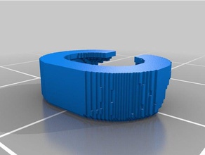 3d barra rayo protector del cable de la subvención 3d print model - Mito3D