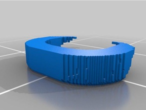 3d lightning kablo koruyucu grant kesiyorsun çizgi 3d print model - Mito3D