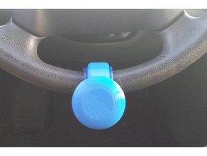 steering wheel spinner knob gadgets car necker suicide 3d print model - Mito3D