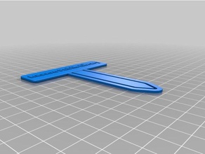 kasson library bookmark office customized 3d print model - Mito3D