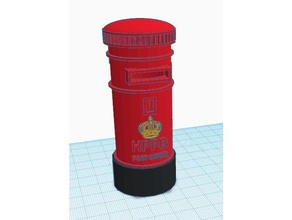 london-mail-box Modelle genial schön cool historisch ist london E-mail Postfach mail-box Modell post-box souvenir Wunder wunderbar 3d print model - Mito3D