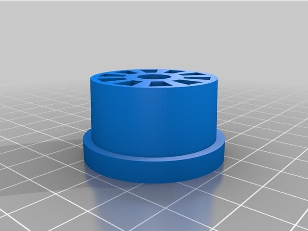3d filamento de spool hub 32mm x 8mm eixo Impressora acessórios anet a8 casulo 3D print model - Mito3D
