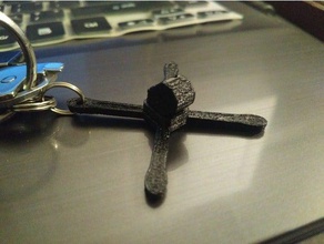 gep zx5 Schlüsselanhänger Drohne dronekeychain gep-zx5 keychain 3d print model - Mito3D