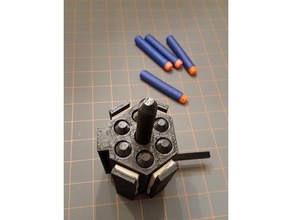 nerf elite trip mine booby trap toy & game accessories dart launcher blaster weapon prank surprise 3d print model - Mito3D
