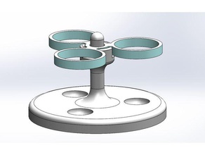 Reagenzglas-Halter - Organisation Reagenzglas test tube rack 3d print model - Mito3D