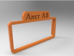 anet lcd cover after feb 2017 versions 3d printer parts 3d print model - Mito3D