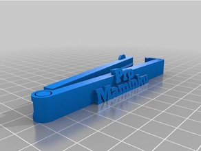 my customized bag clip customizer kitchen & dining 3d print model - Mito3D