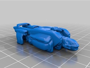 starfarer gemini vehicles star citizen 3d print model - Mito3D