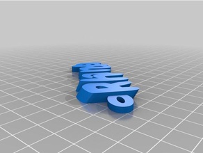 rhonda organization customized 3d print model - Mito3D