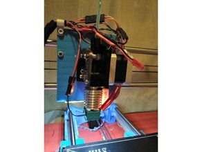 e3d titan extruder bracket 3dtouch bltouch 3d printer extruders 2020 lulzbot wilson 3d print model - Mito3D
