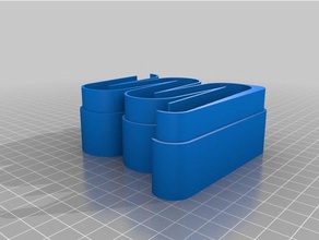 my customized battery dispenser -lest organization 3d print model - Mito3D