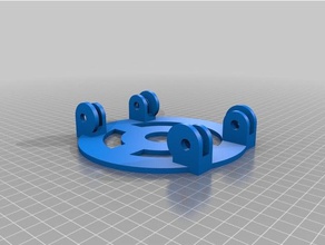 my customized roller ring parametric filament spool holder 3d printer accessories 3d print model - Mito3D