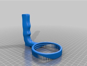 jargate supports kitchen & dining 1405 grip handle jar mason printrbot simple 3d print model - Mito3D