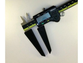 caliper jaws extensions pour becs pied coulisse parts calipers digital 3d print model - Mito3D