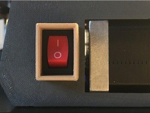 cubierta del botón de discoeasy 200 Impresora 3d accesorios el la dagoma 3d print model - Mito3D