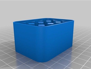 aa superior de la caja batería los contenedores personalizado 3d print model - Mito3D