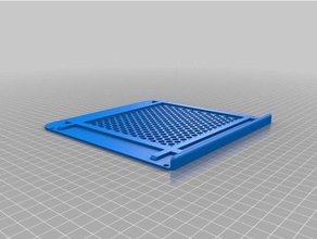 grelha superior remix eletrônica 3d print model - Mito3D