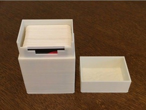 personnalisable uno carte de jeu boîte remix zone la jeux visite porte-carte cartes titulaire 3d print model - Mito3D