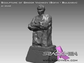 sculpture grigor vachkov sofia - bulgaria scans & replicas photogrammetry 3d print model - Mito3D