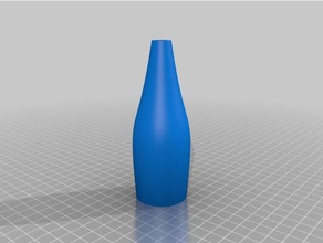 vazo uzun boylu kaplar özelleştirilmiş 3d print model - Mito3D