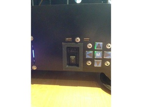 ctc ventilatore scatola dell'interruttore Stampante 3d parti ventola di raffreddamento stampante gli aggiornamenti fan 3d print model - Mito3D