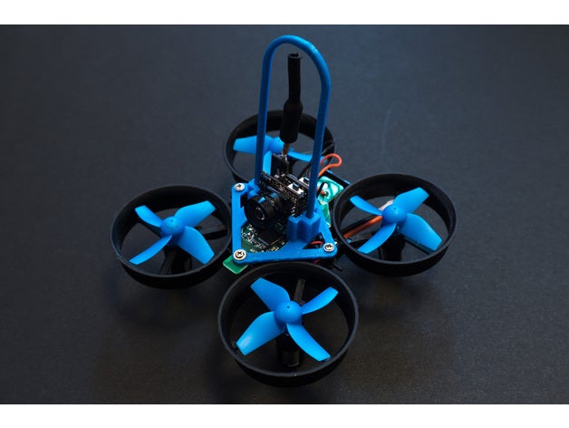 e010 monte cm275t fpv de la cámara vtx juegos y juguetes eachine whoop el cam montaje micro quadcopter quad antena guardia titular 3D print model - Mito3D