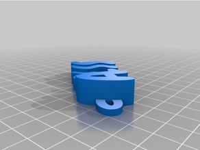 alyssa finaal geel llaveros personalizado 3d print model - Mito3D