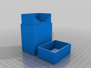 mon personnalisés uno carte de jeu boîte remix zone la jeux personnalisé 3d print model - Mito3D