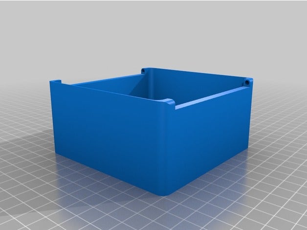 il mio personalizzato cerniera magnetica box i contenitori su misura 3D print model - Mito3D