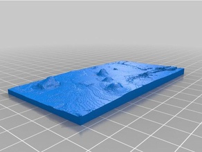 mars marineris-tharsis scans & replicas 3d print model - Mito3D