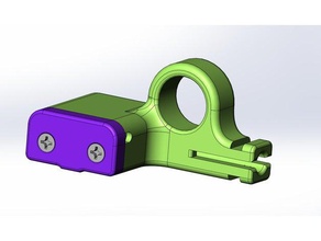 filament sensörü luzlbot taz 6 285 mm tasarım 3d yazıcı aksesuarları düşük lulzbot 5 3d print model - Mito3D