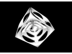 tornitori cubo Stampa 3d prove Stampante la calibrazione cnc il design designproject geometria espediente oggetto supporto test 3d print model - Mito3D