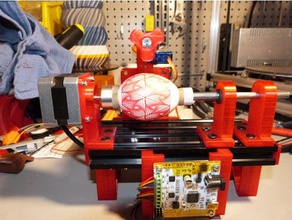 remix niko s egg-painter robot openbuilds robotics eggbot egg bot 3d print model - Mito3D