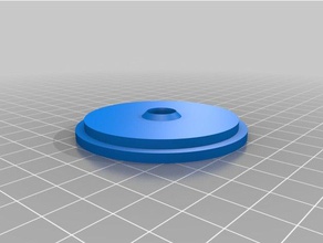 535mm compact spool holder 10mm bearing support 3d printer parts customized 3d print model - Mito3D