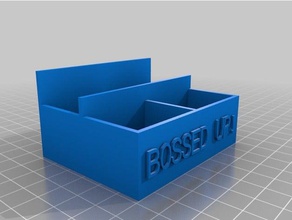 my customized remote holder2 containers 3d print model - Mito3D