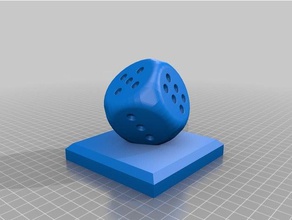 dados arte interativa 3d print model - Mito3D