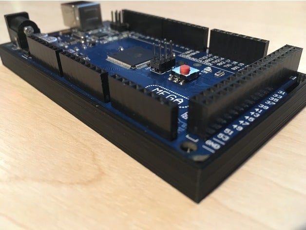 arduino mega 2560 staffa di montaggio Stampante 3d parti ipercubo rampe 14 3D print model - Mito3D