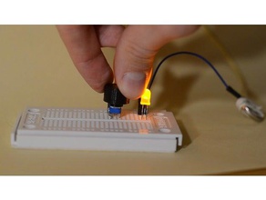 rm065 potentiometer trimmer knob electronics 3d print model - Mito3D