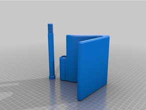 lot fume extractor Fuß w separate pin - Elektronik 3d print model - Mito3D