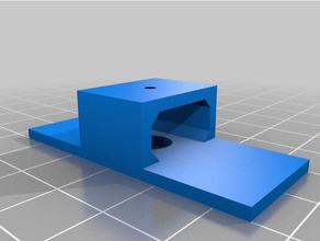 il canale via cavo di striscia del led monte arredamento montaggio a parete 3d print model - Mito3D