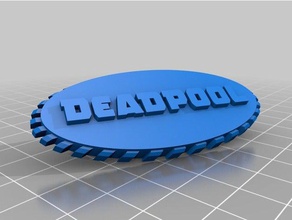 magnet dead-pool models 3d print model - Mito3D