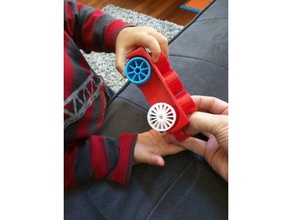 mega block train wheel toys & games blocks thomas 3d print model - Mito3D