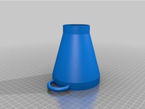 embudo de boca ancha, hidro termo cocina y comedor 3d print model - Mito3D