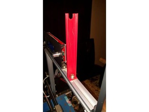 hictop prusa i3 filamento de suporte Impressora 3d peças 2020 extrusão spool titular 3d print model - Mito3D