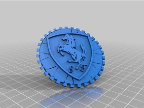 magnet ferrari v2 models 3d print model - Mito3D
