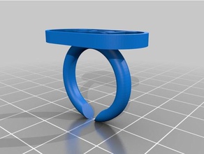 juli3 rings customized 3d print model - Mito3D