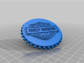 magnete harley modelli 3d print model - Mito3D