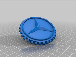magnete mercedes modelli 3d print model - Mito3D