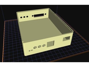 hpsdr hermes cas de l'électronique 3d print model - Mito3D