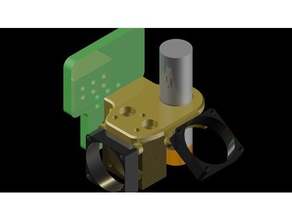 e3d chimera x carriage mount auto-level probe 3d printer parts 3d print model - Mito3D